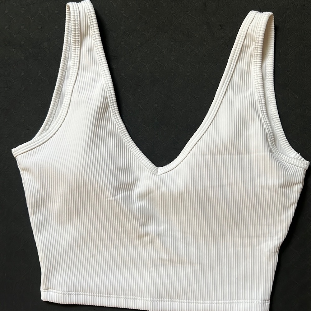 Buffbunny - Material Girl Ribbed crop top -small
